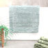 Renee Taylor Bath Mat Soho Cotton Reversible in Silver